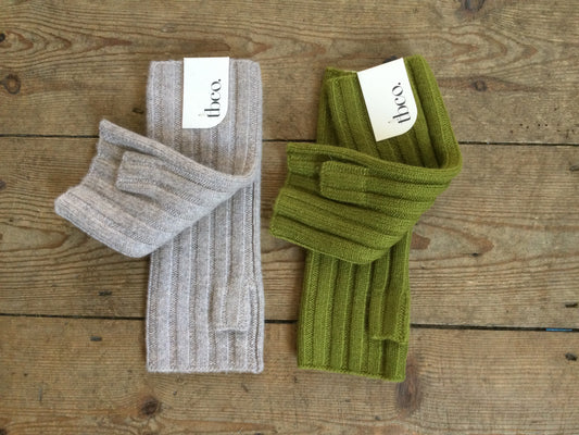 TBCo Cashmere and Merino Wrist Warmers