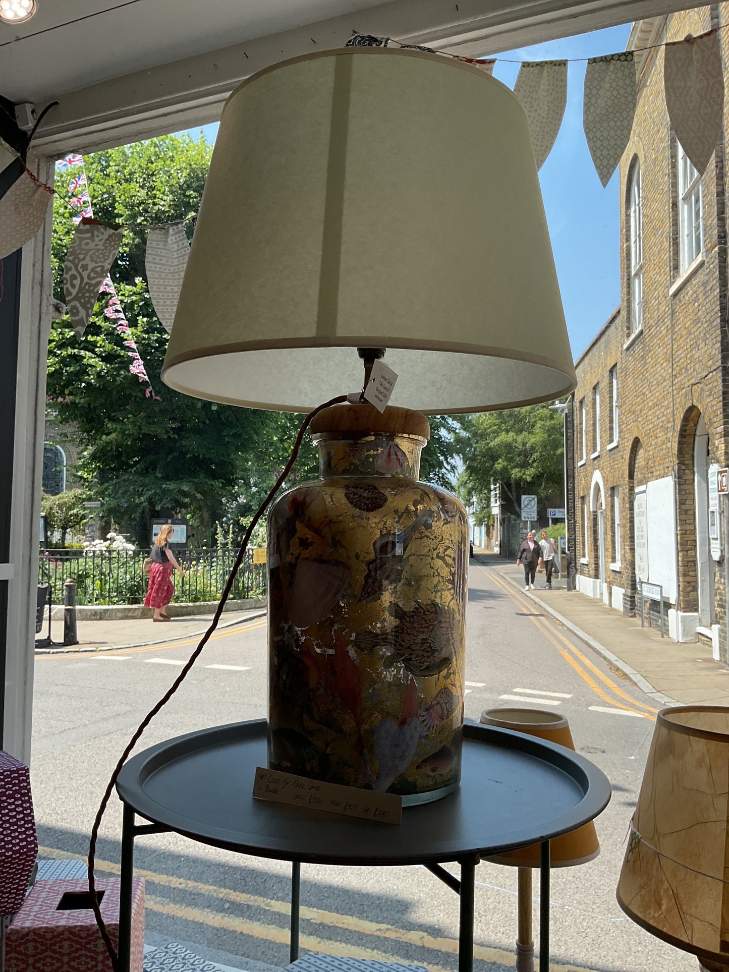YP Glass Table Lamp + Shade