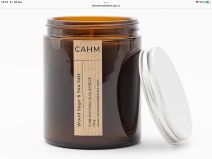 CAHM medium jar candle 150g