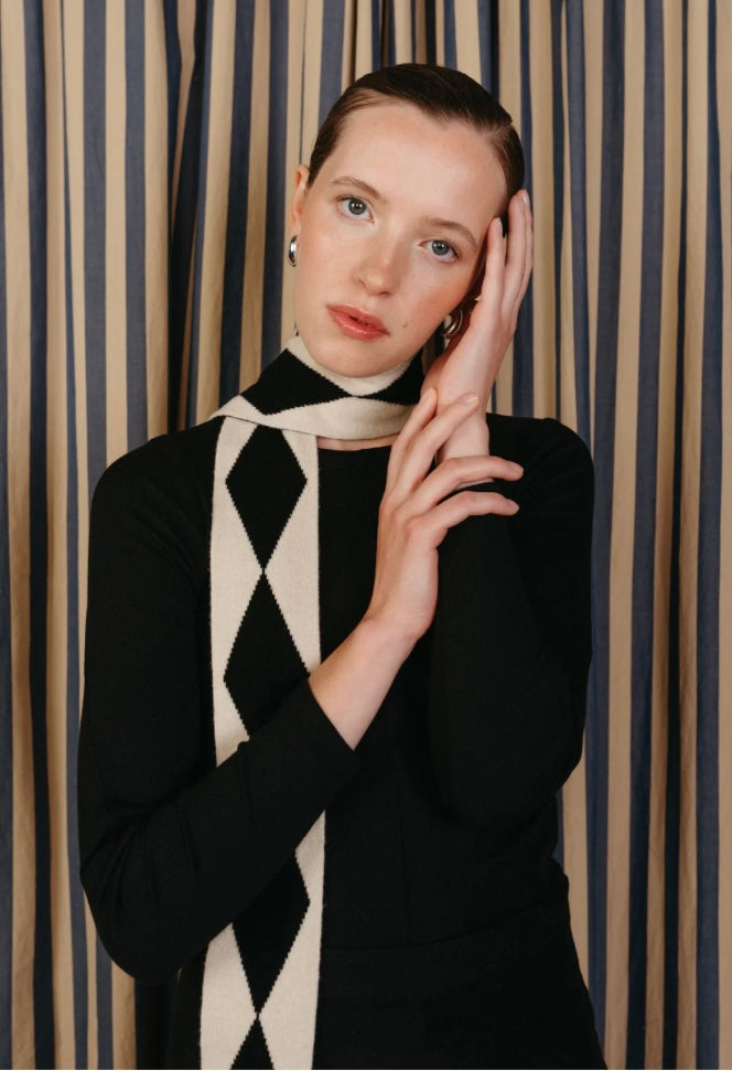 TBCo Skinny Harlequin Scarf