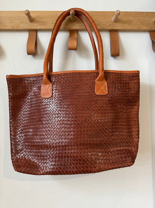 MAROC LEATHER Nicole Tote Bag