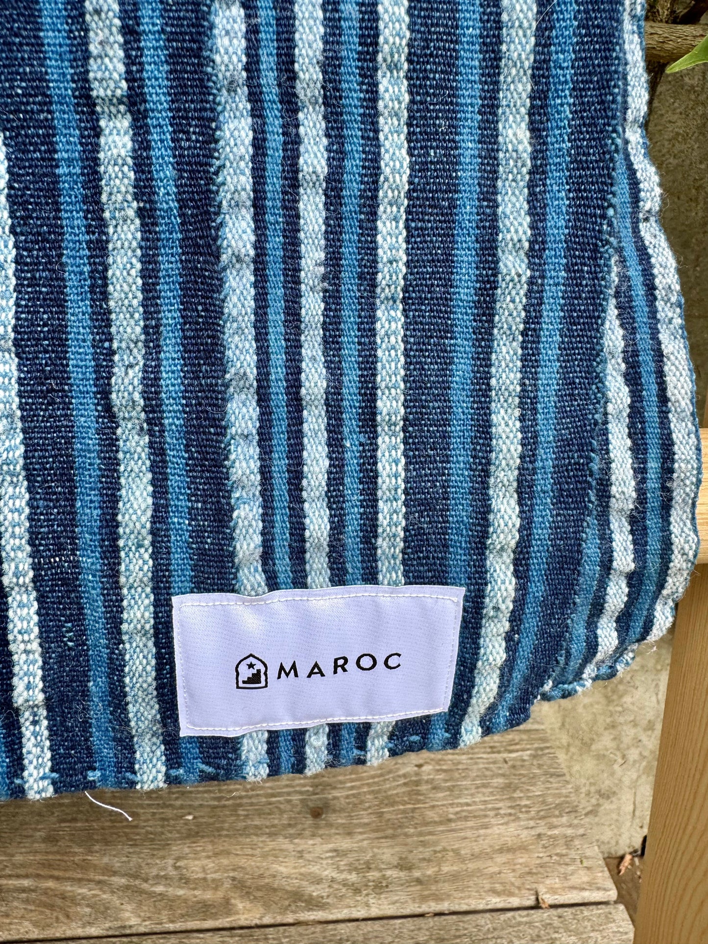 INDIGO VIntage Stripe Cloth Textile