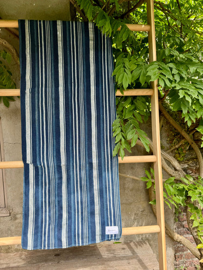 INDIGO VIntage Stripe Cloth Textile