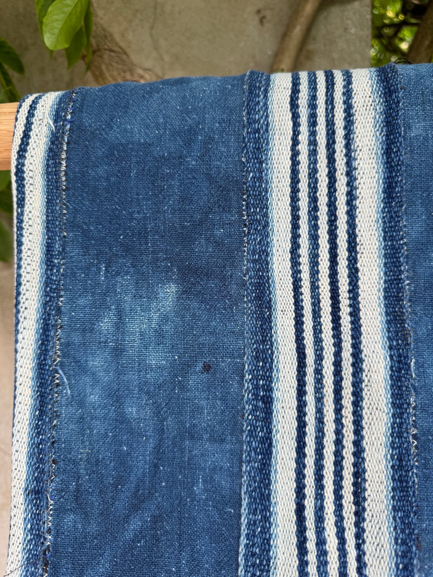 INDIGO VIntage Stripe Cloth Textile