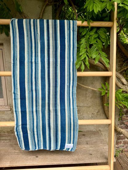 INDIGO VIntage Stripe Cloth Textile