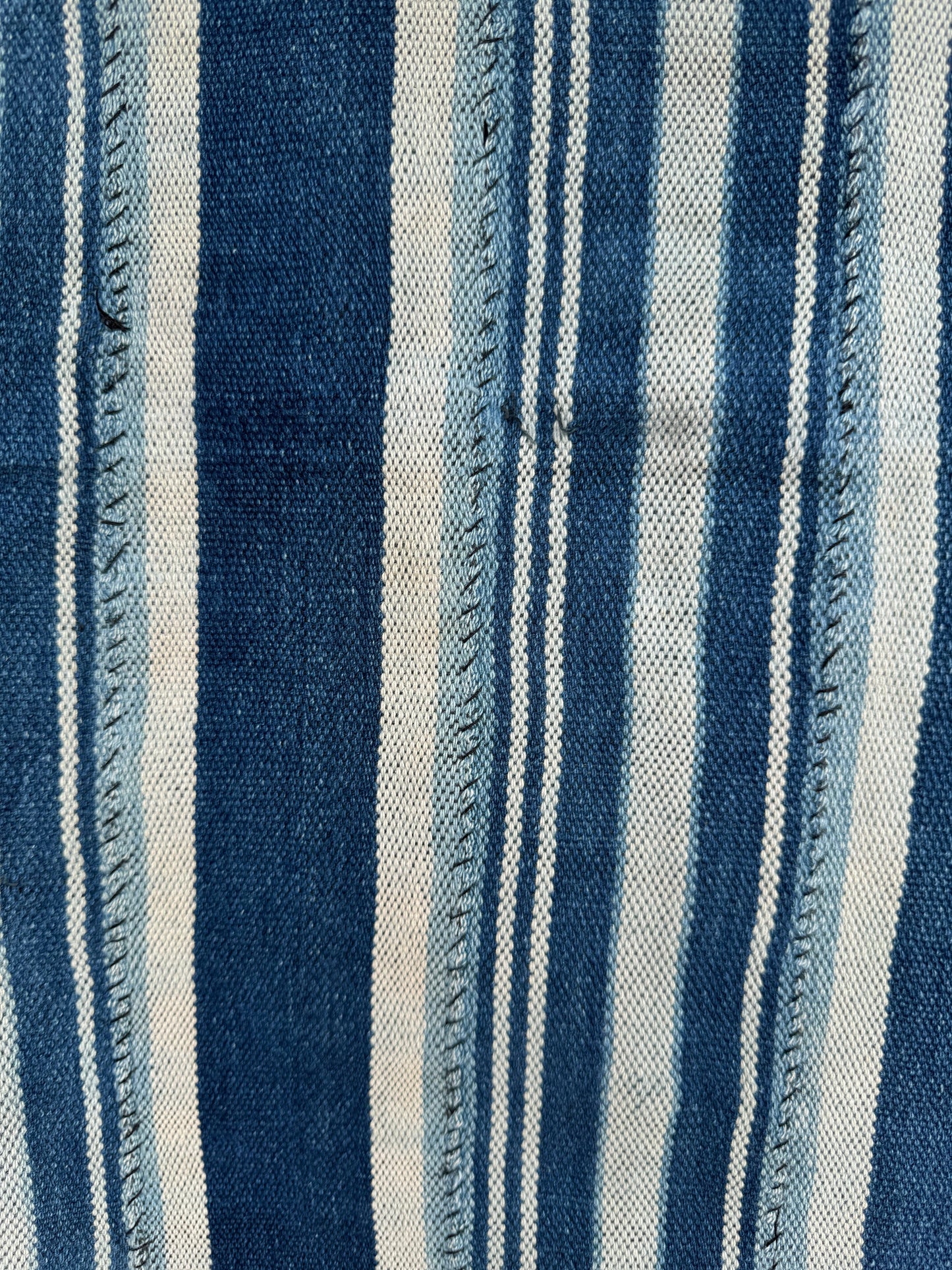 INDIGO VIntage Stripe Cloth Textile