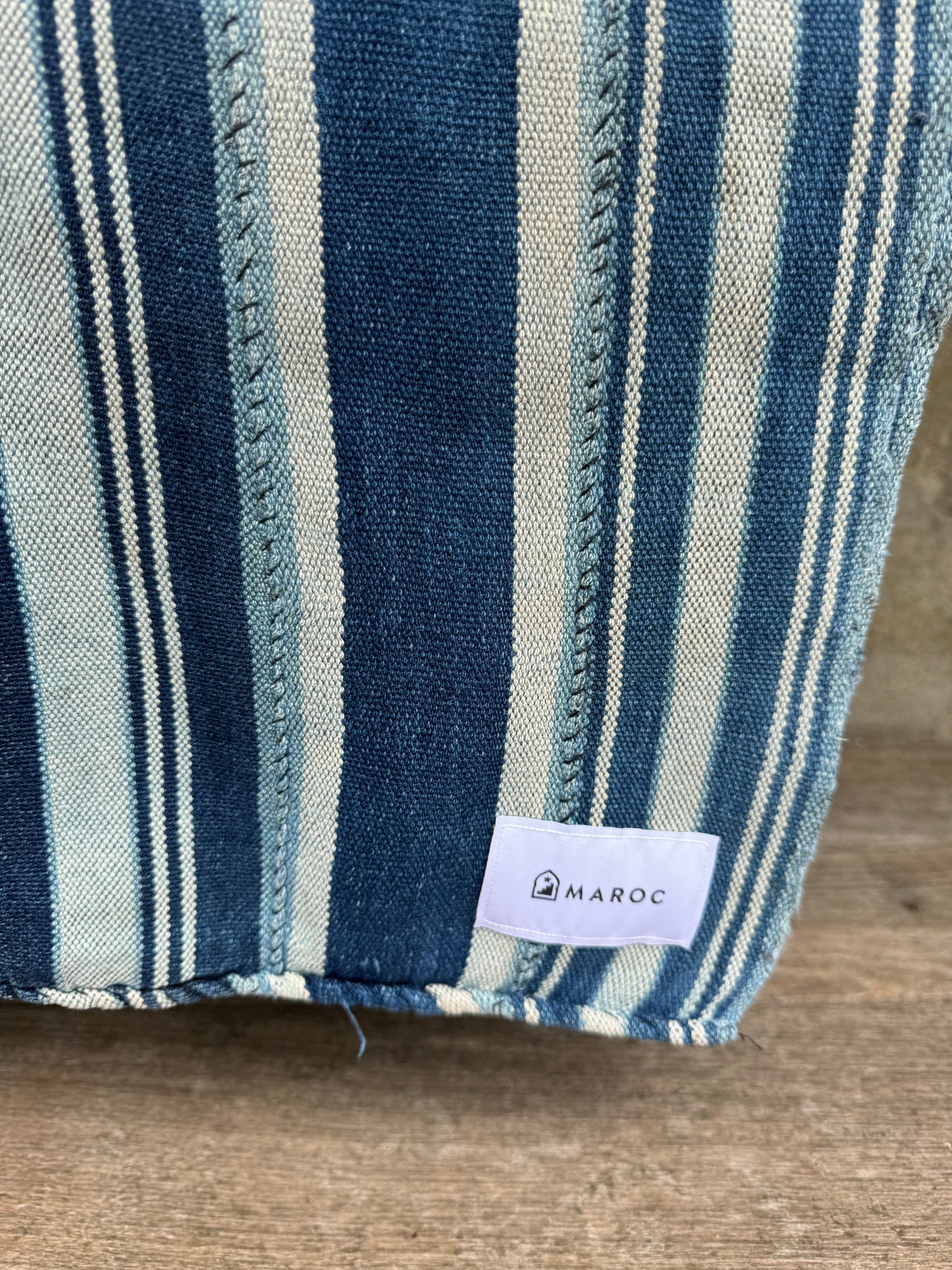 INDIGO VIntage Stripe Cloth Textile