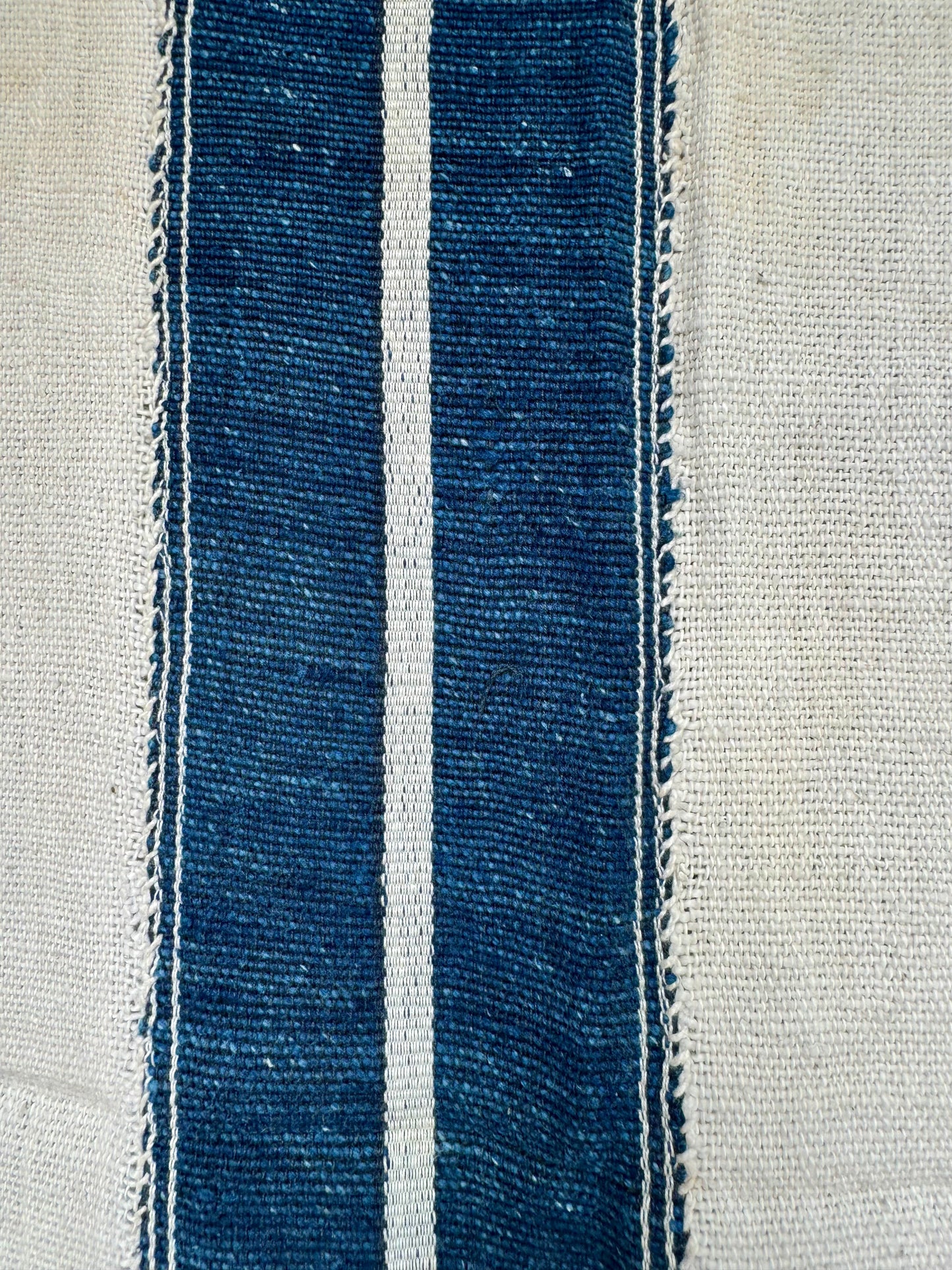 INDIGO VIntage Stripe Cloth Textile