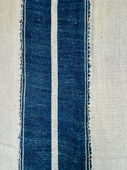 INDIGO VIntage Stripe Cloth Textile