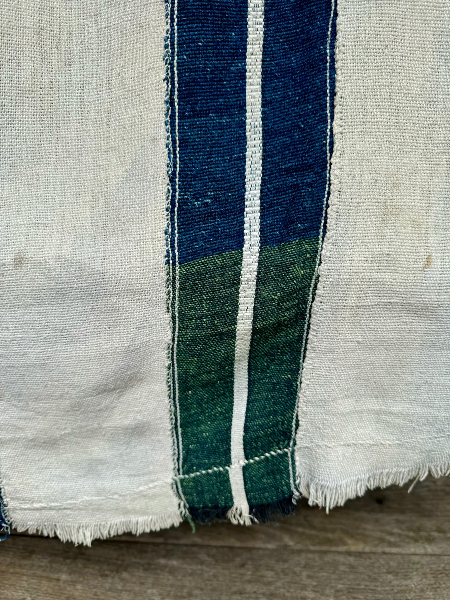 INDIGO VIntage Stripe Cloth Textile