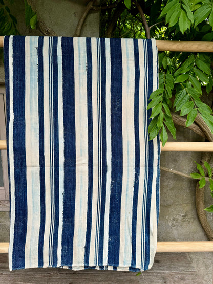 INDIGO VIntage Stripe Cloth Textile