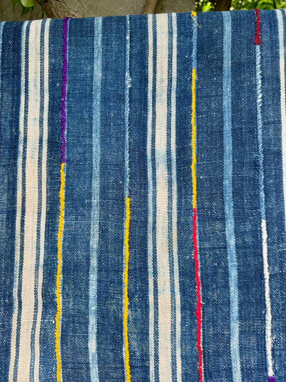 INDIGO VIntage Stripe Cloth Textile
