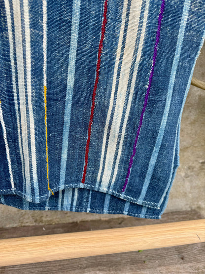 INDIGO VIntage Stripe Cloth Textile
