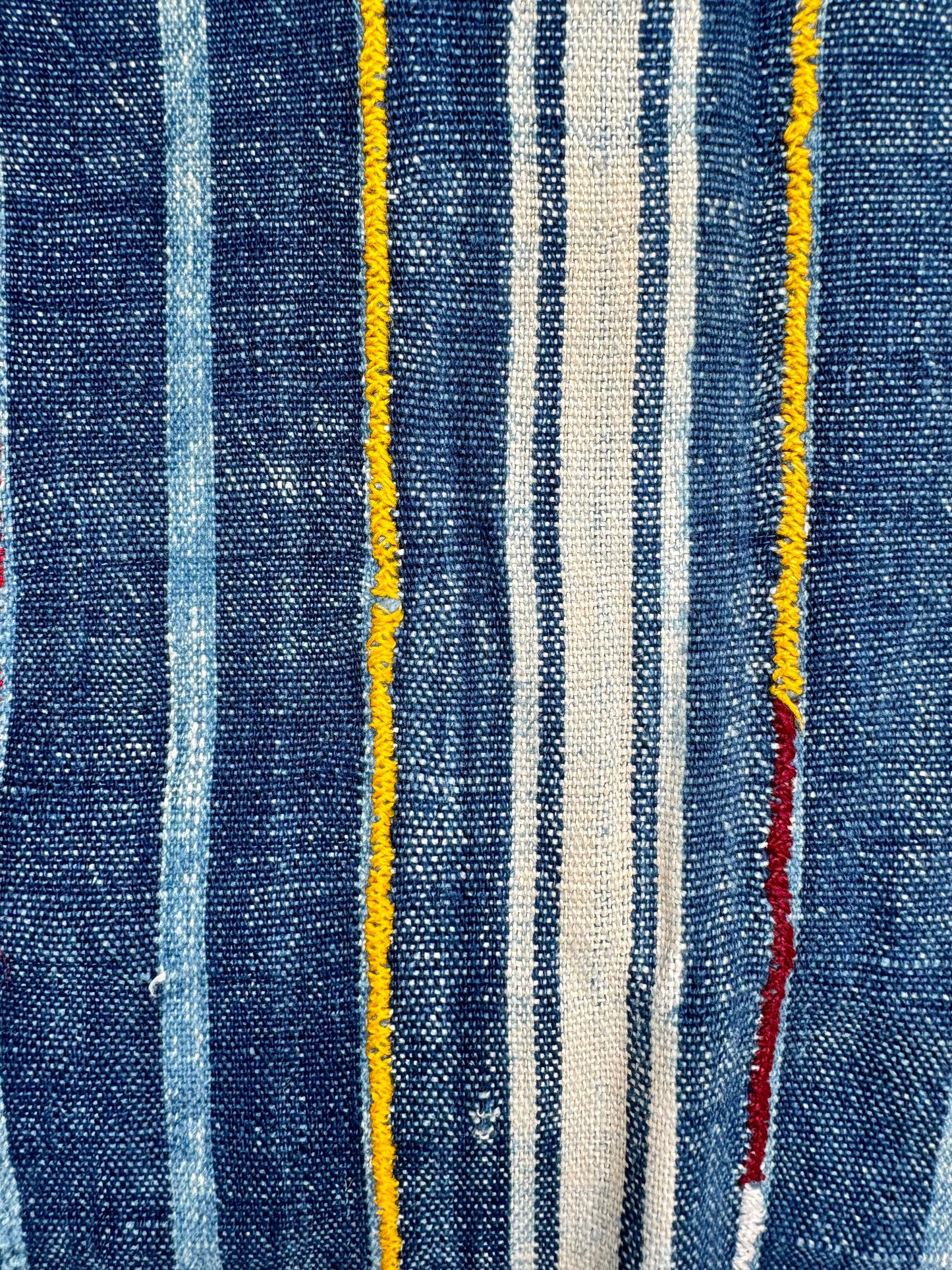 INDIGO VIntage Stripe Cloth Textile