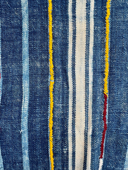 INDIGO VIntage Stripe Cloth Textile