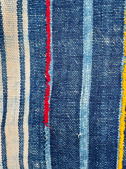 INDIGO VIntage Stripe Cloth Textile