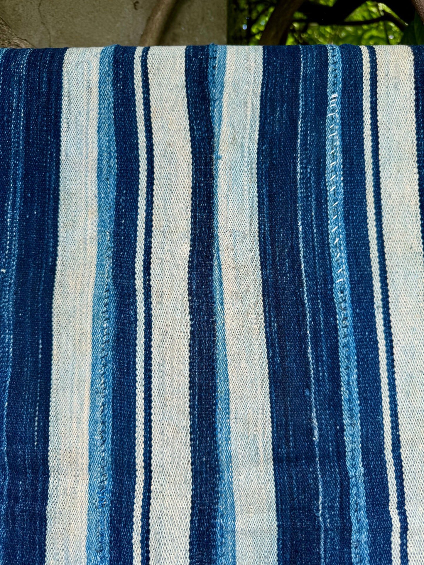 INDIGO VIntage Stripe Cloth Textile