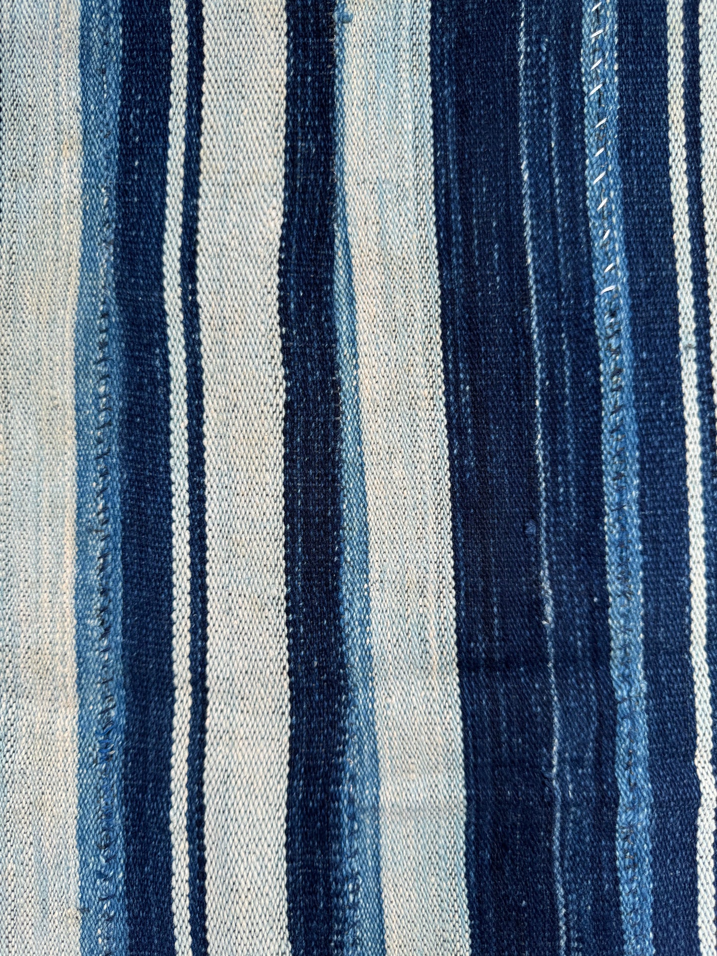 INDIGO VIntage Stripe Cloth Textile