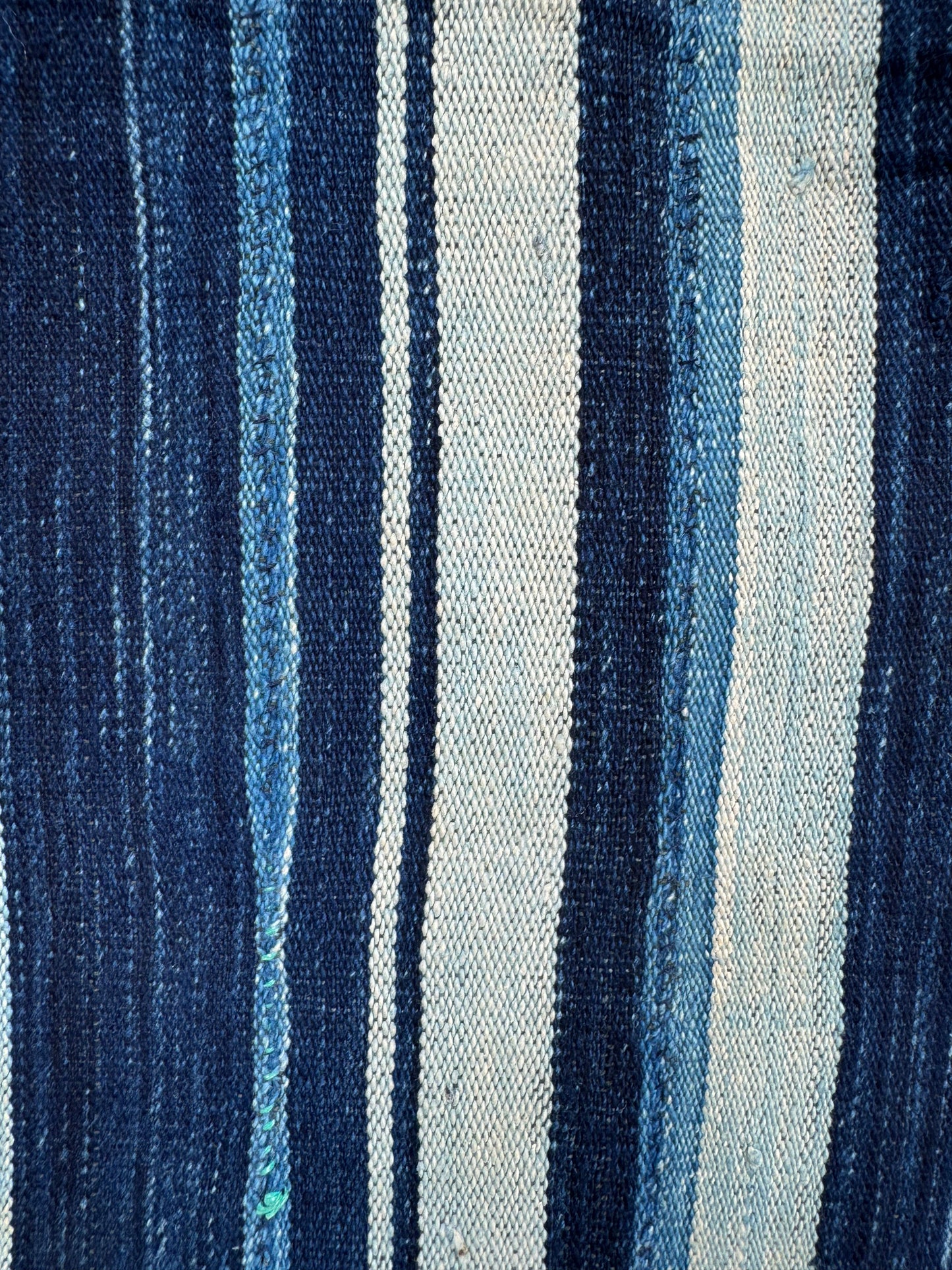 INDIGO VIntage Stripe Cloth Textile