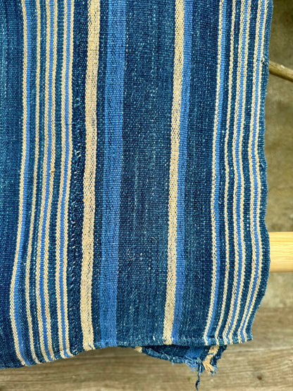 INDIGO VIntage Stripe Cloth Textile