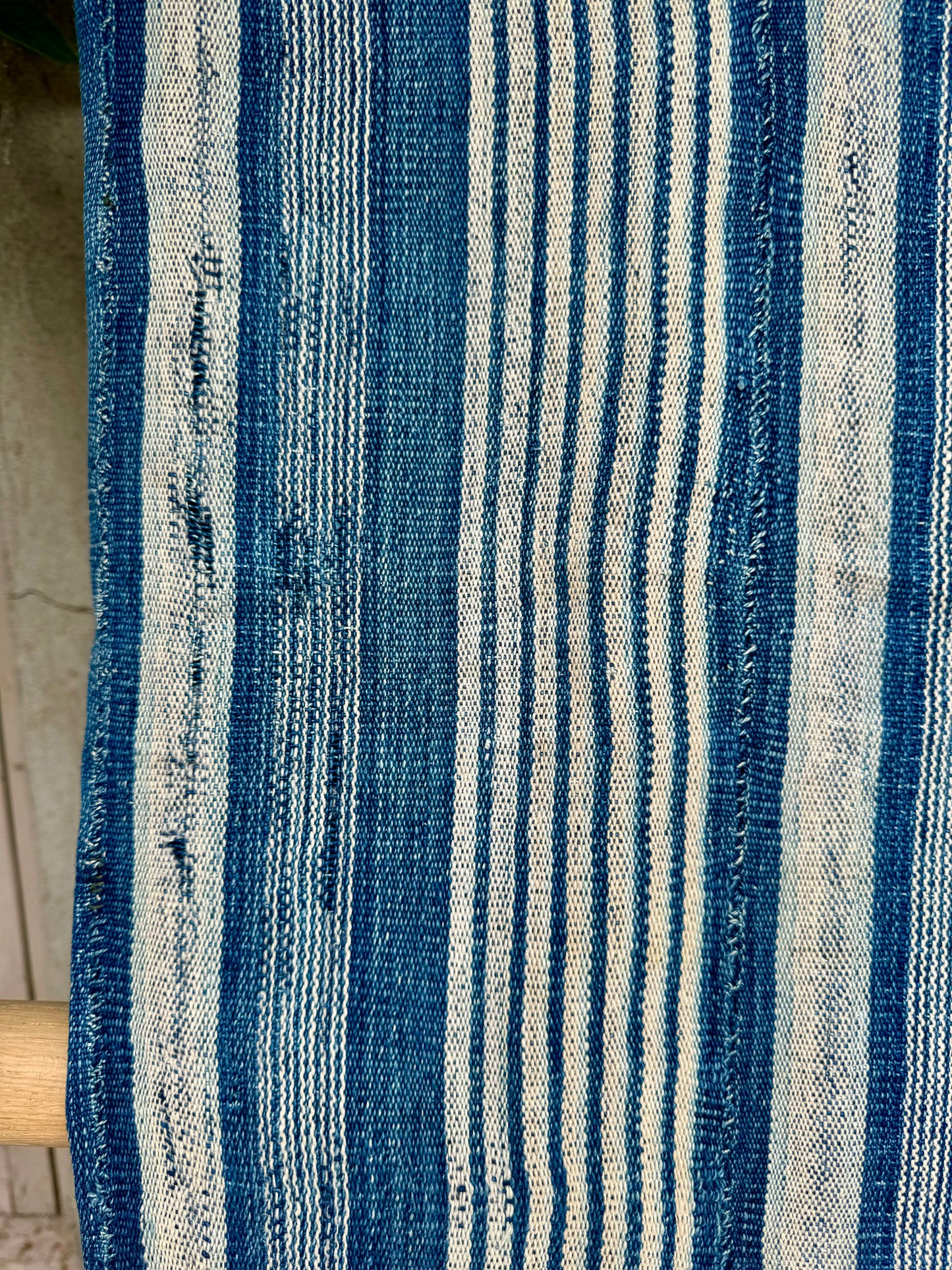 INDIGO VIntage Stripe Cloth Textile