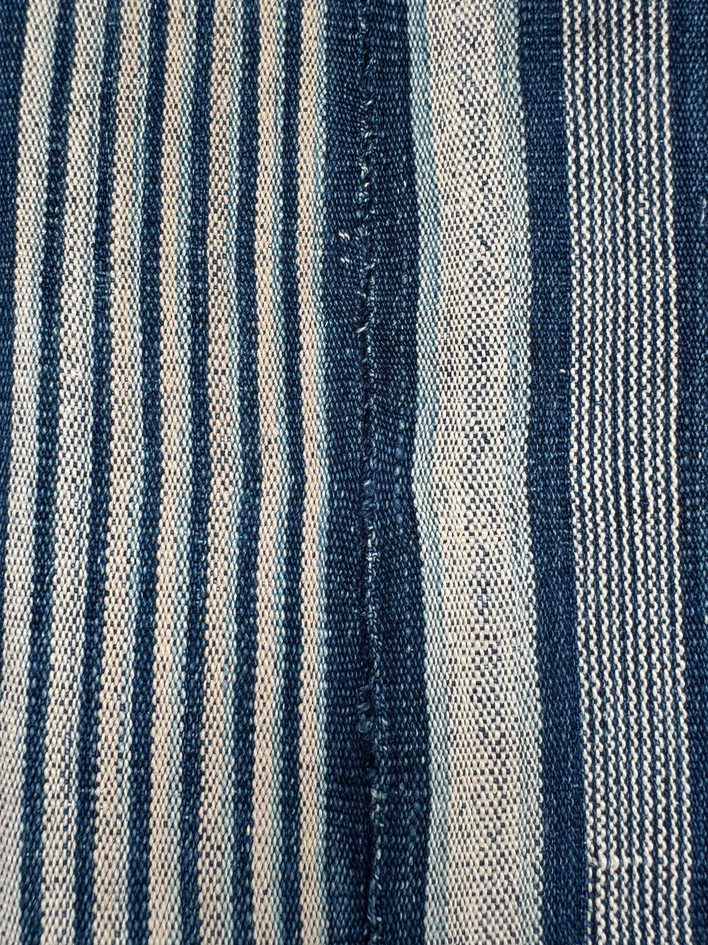 INDIGO VIntage Stripe Cloth Textile