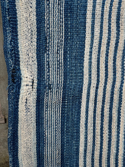 INDIGO VIntage Stripe Cloth Textile
