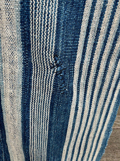 INDIGO VIntage Stripe Cloth Textile