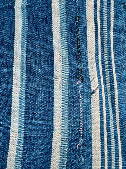 INDIGO VIntage Stripe Cloth Textile