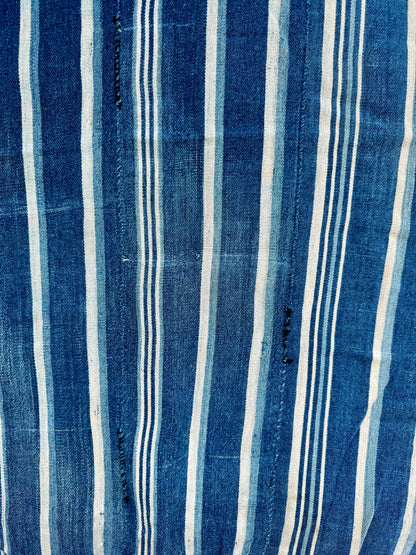 INDIGO VIntage Stripe Cloth Textile