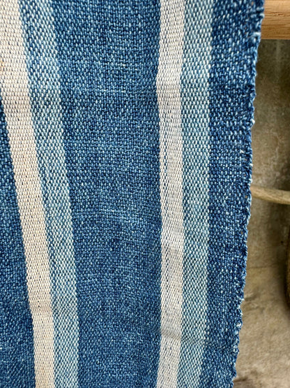 INDIGO VIntage Stripe Cloth Textile