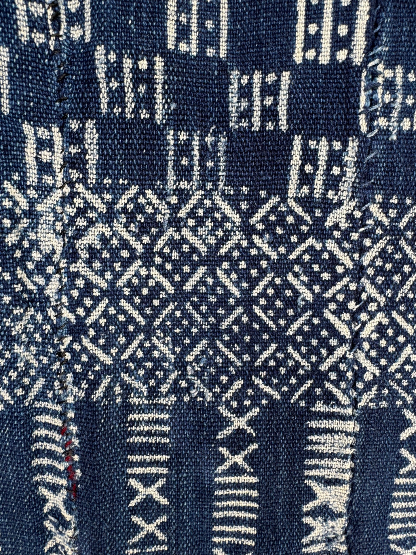 INDIGO - Vintage Dark Blue Indigo Cloth