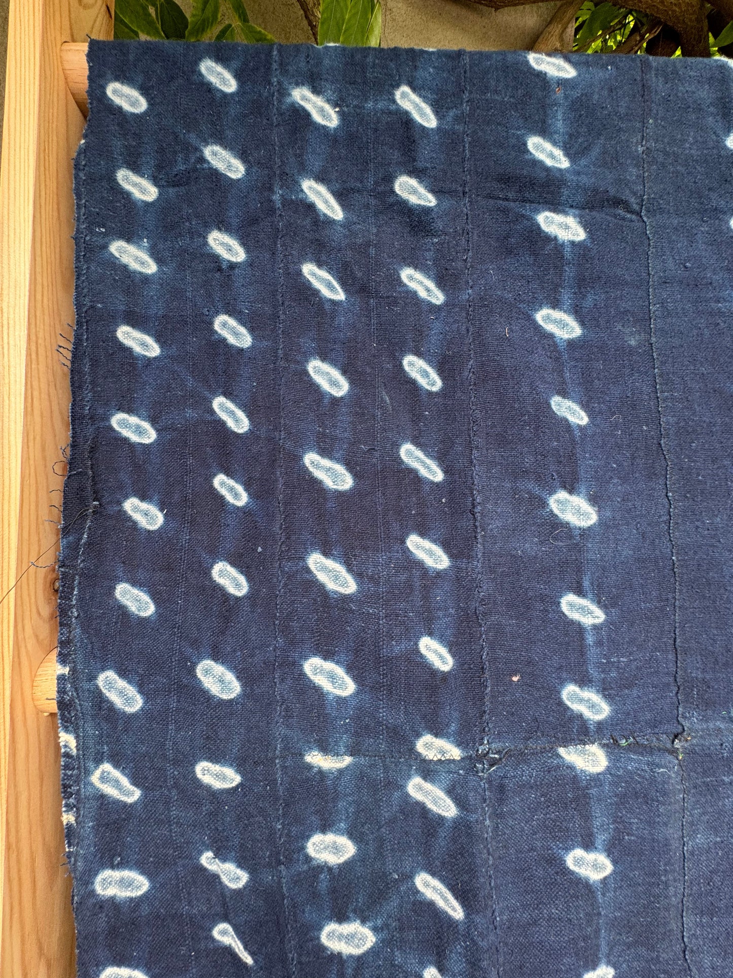 INDIGO - Vintage Dark Blue Indigo Cloth