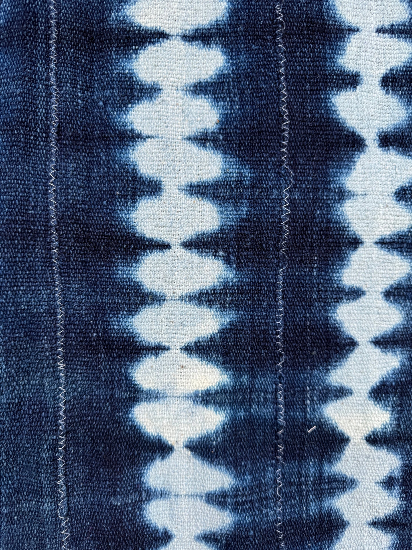 INDIGO - Vintage Dark Blue Indigo Cloth