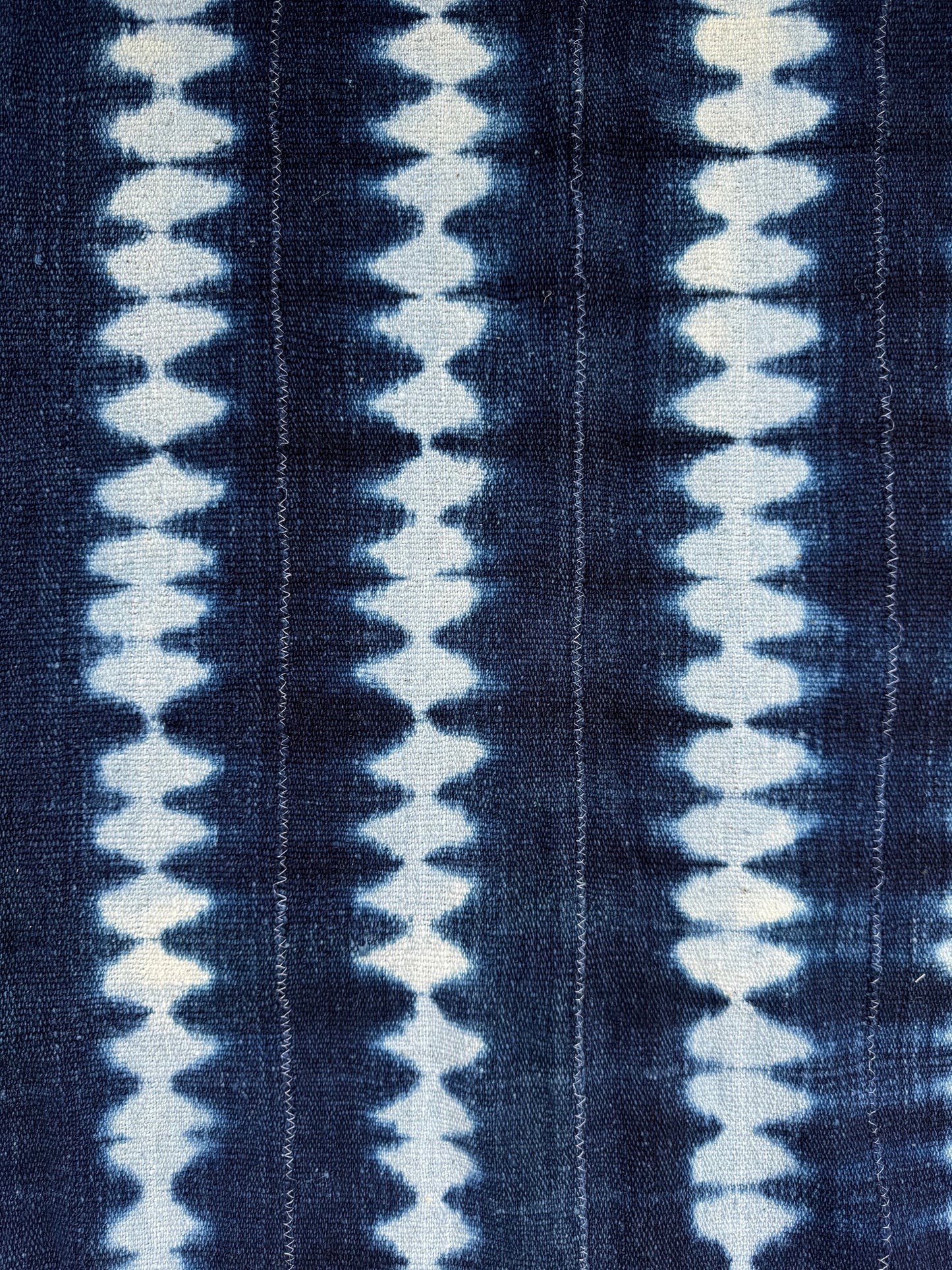 INDIGO - Vintage Dark Blue Indigo Cloth