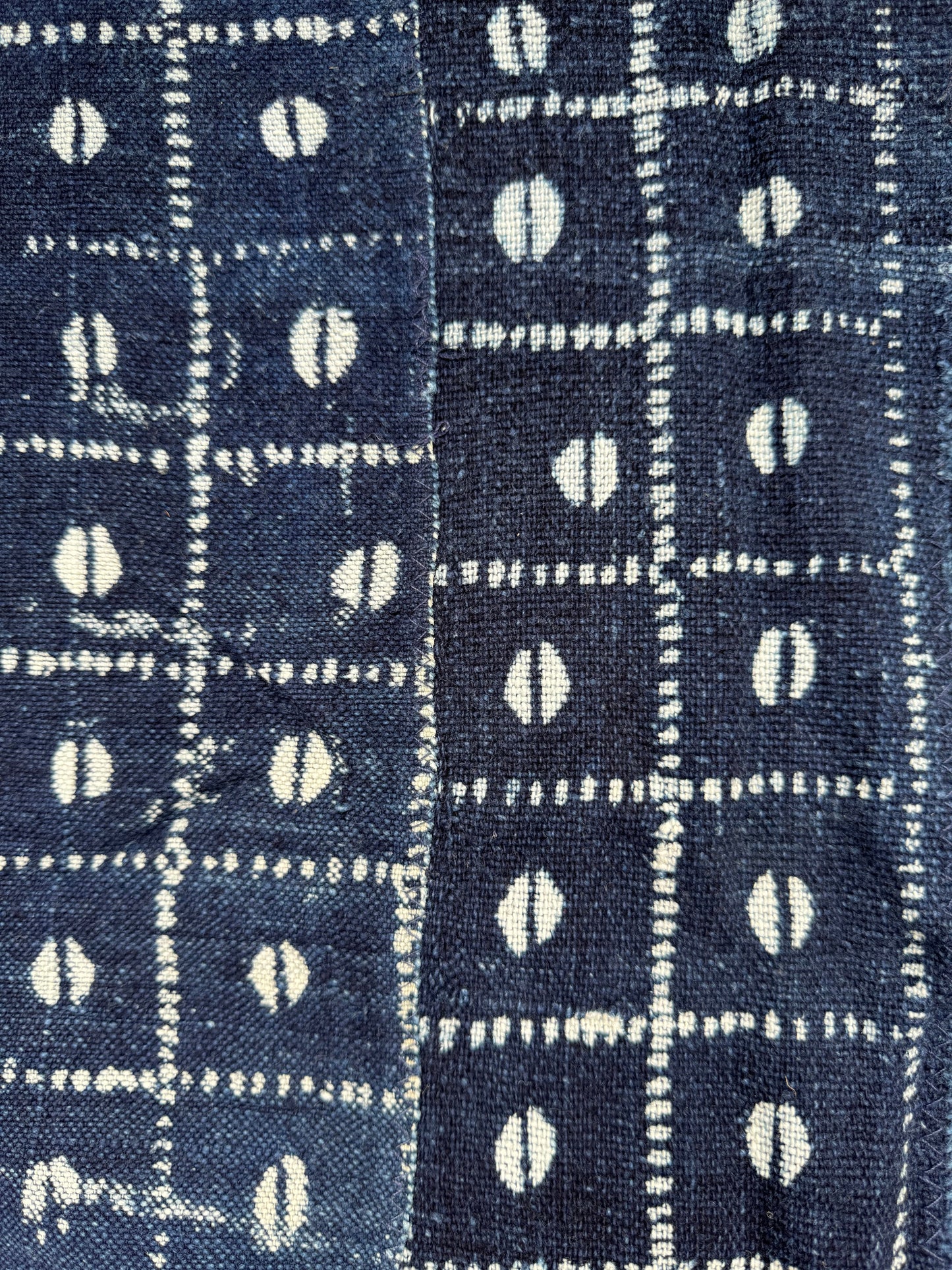 INDIGO - Vintage Dark Blue Indigo Cloth