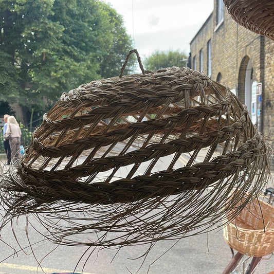 Maroc Raffia Fringe Lampshades