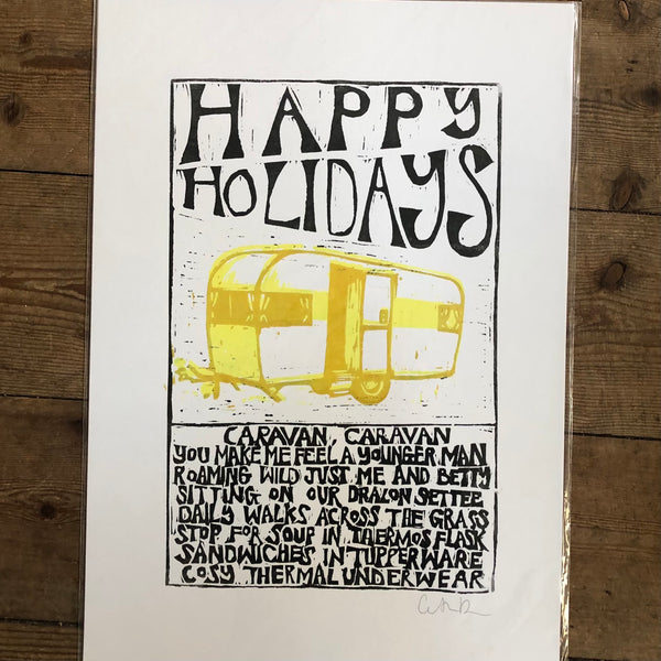 Cath Deeson - Happy Holidays print