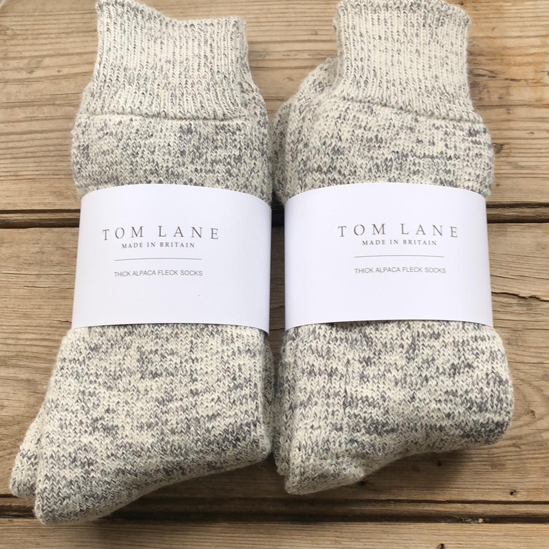 Tom Lane Thick Alpaca Fleck socks