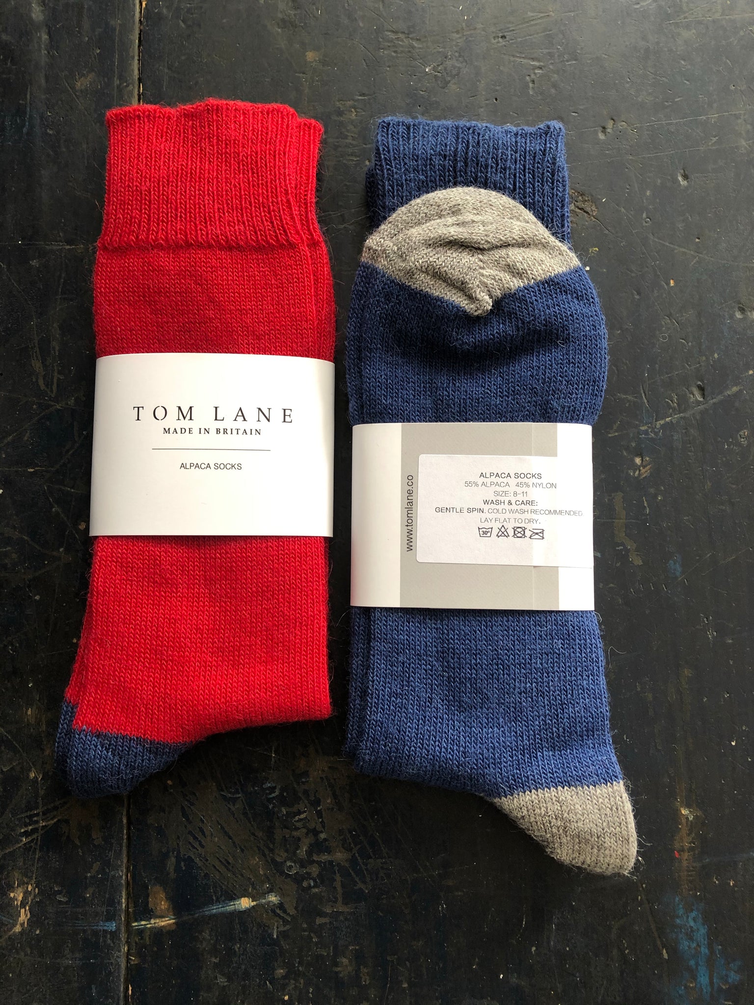 Tom Lane Alpaca Heel & Toe Socks