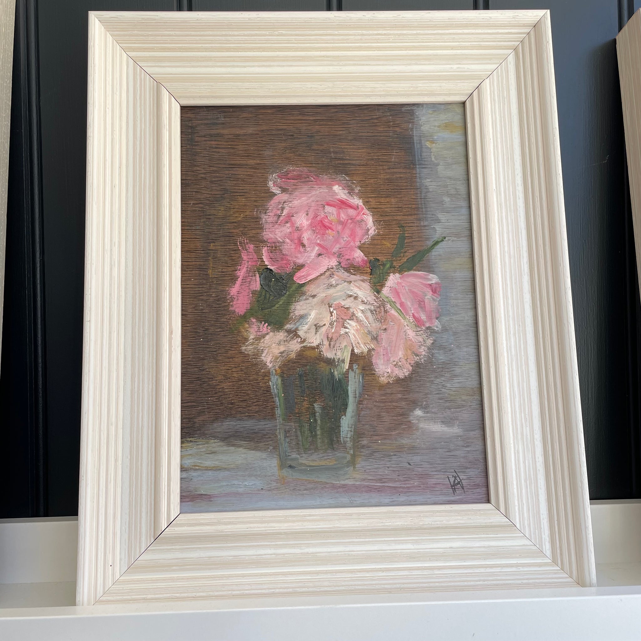 Harriet Fox Small Rose Painting